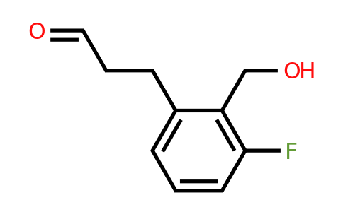 1805896-45-0 | 3-(3-Fluoro-2-(hydroxymethyl)phenyl)propanal