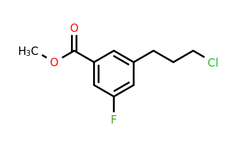 1805896-47-2 | Methyl 3-(3-chloropropyl)-5-fluorobenzoate
