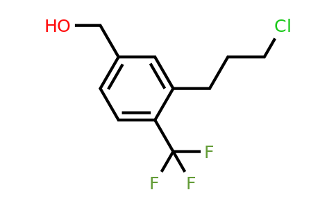 1805897-32-8 | 3-(3-Chloropropyl)-4-(trifluoromethyl)benzylalcohol