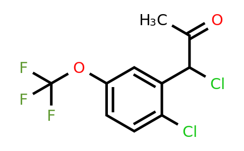 1805898-21-8 | 1-Chloro-1-(2-chloro-5-(trifluoromethoxy)phenyl)propan-2-one