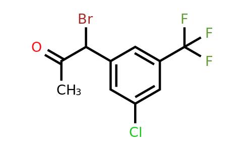 1805898-59-2 | 1-Bromo-1-(3-chloro-5-(trifluoromethyl)phenyl)propan-2-one