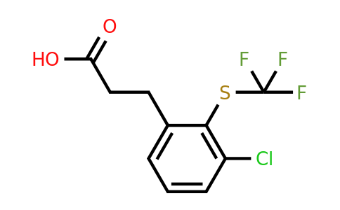 1805899-01-7 | 3-(3-Chloro-2-(trifluoromethylthio)phenyl)propanoic acid