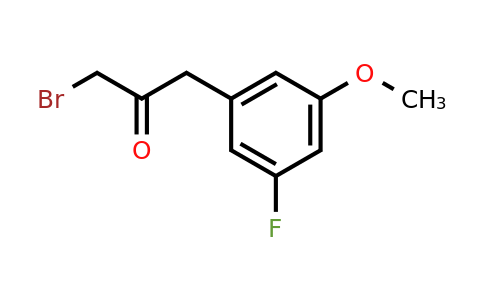 1805899-29-9 | 1-Bromo-3-(3-fluoro-5-methoxyphenyl)propan-2-one