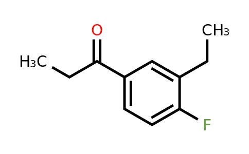 1805899-48-2 | 1-(3-Ethyl-4-fluorophenyl)propan-1-one