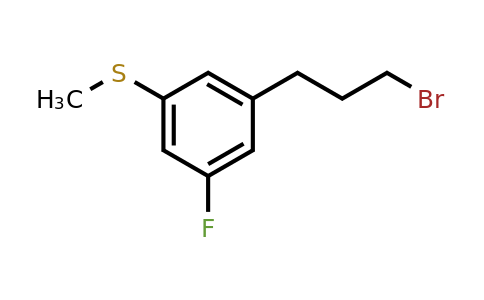 1805899-87-9 | 3-(3-Bromopropyl)-5-fluorothianisole