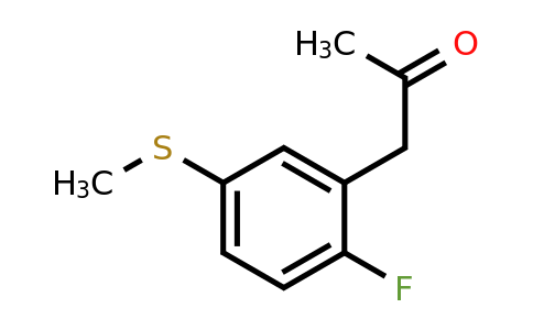 1805900-15-5 | 1-(2-Fluoro-5-(methylthio)phenyl)propan-2-one