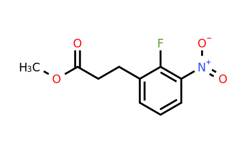 1805900-26-8 | Methyl 2-fluoro-3-nitrophenylpropanoate