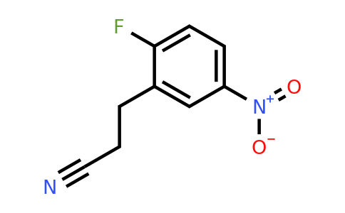 1805900-29-1 | 2-Fluoro-5-nitrophenylpropanenitrile