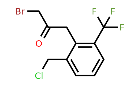 1805900-53-1 | 1-Bromo-3-(2-(chloromethyl)-6-(trifluoromethyl)phenyl)propan-2-one