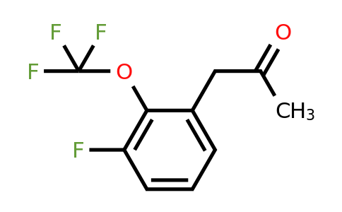 1805901-18-1 | 1-(3-Fluoro-2-(trifluoromethoxy)phenyl)propan-2-one