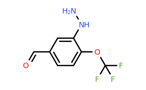 1805904-89-5 | 3-Hydrazinyl-4-(trifluoromethoxy)benzaldehyde