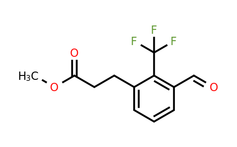 1805905-02-5 | Methyl 3-(3-formyl-2-(trifluoromethyl)phenyl)propanoate