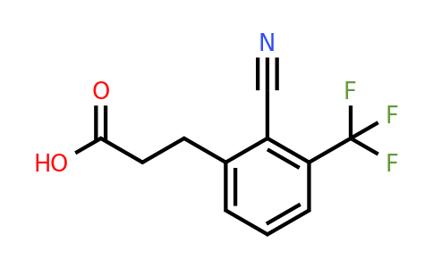 1805906-58-4 | 3-(2-Cyano-3-(trifluoromethyl)phenyl)propanoic acid