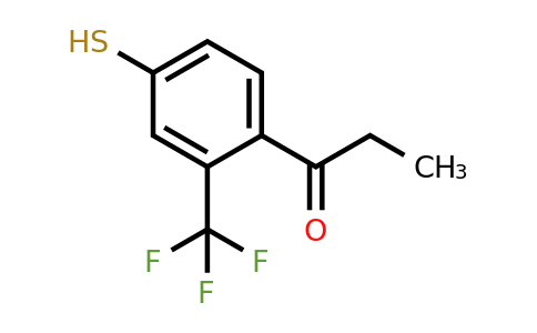 1805908-39-7 | 4-Propionyl-3-(trifluoromethyl)thiophenol