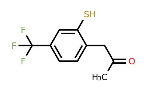 1805908-64-8 | 2-(2-Oxopropyl)-5-(trifluoromethyl)thiophenol