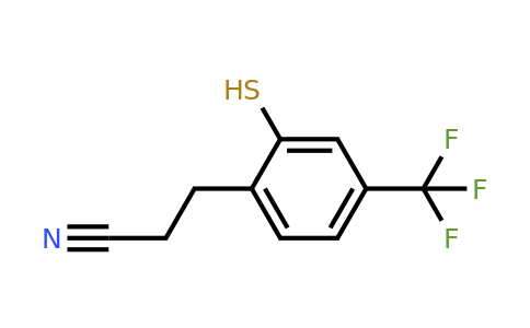 1805908-87-5 | 3-(2-Mercapto-4-(trifluoromethyl)phenyl)propanenitrile