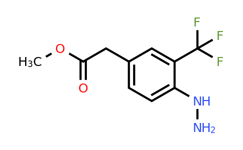 1805909-13-0 | Methyl 4-hydrazinyl-3-(trifluoromethyl)phenylacetate