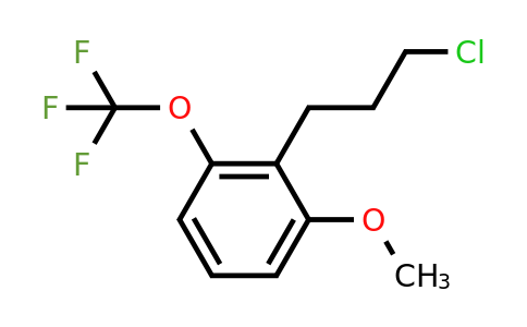 1805909-54-9 | 2-(3-Chloropropyl)-3-(trifluoromethoxy)anisole