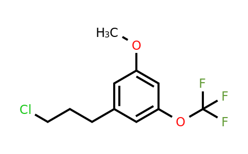 1805909-58-3 | 3-(3-Chloropropyl)-5-(trifluoromethoxy)anisole