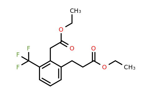 1805909-63-0 | Ethyl 2-(3-ethoxy-3-oxopropyl)-6-(trifluoromethyl)phenylacetate