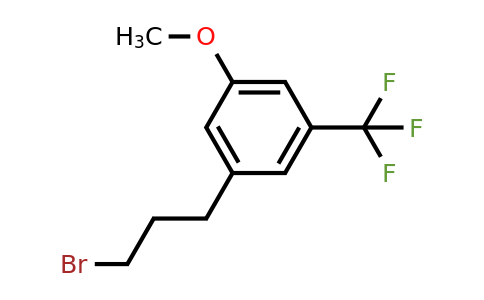 1805909-77-6 | 3-(3-Bromopropyl)-5-(trifluoromethyl)anisole