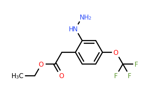 1805909-79-8 | Ethyl 2-hydrazinyl-4-(trifluoromethoxy)phenylacetate
