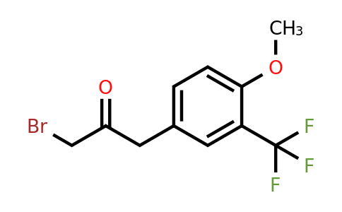 1805909-87-8 | 4-(3-Bromo-2-oxopropyl)-2-(trifluoromethyl)anisole