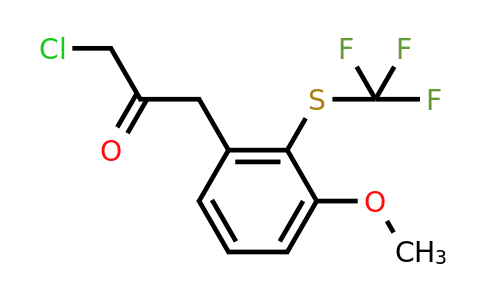 1805910-29-5 | 3-(3-Chloro-2-oxopropyl)-2-(trifluoromethylthio)anisole