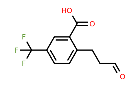 1805911-00-5 | 2-(3-Oxopropyl)-5-(trifluoromethyl)benzoic acid
