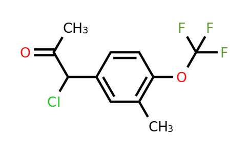1805911-50-5 | 5-(1-Chloro-2-oxopropyl)-2-(trifluoromethoxy)toluene