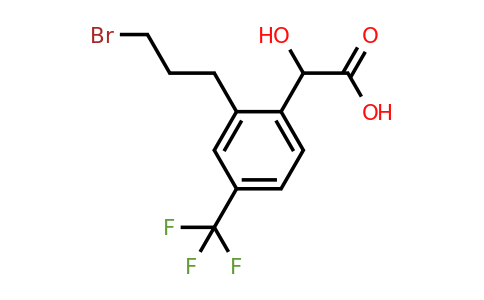 1805911-88-9 | 2-(3-Bromopropyl)-4-(trifluoromethyl)mandelic acid