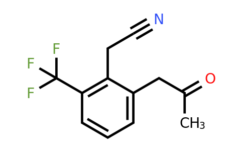 1805912-52-0 | 2-(2-Oxopropyl)-6-(trifluoromethyl)phenylacetonitrile