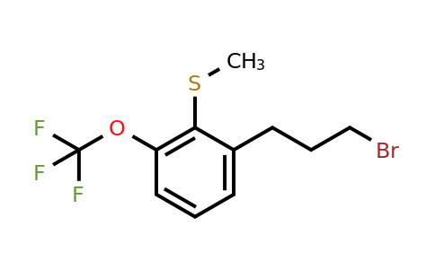 1805913-10-3 | 2-(3-Bromopropyl)-6-(trifluoromethoxy)thianisole