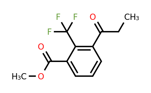 1805913-22-7 | Methyl 3-propionyl-2-(trifluoromethyl)benzoate