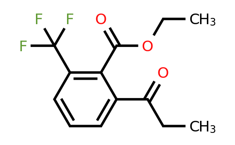 1805914-07-1 | Ethyl 2-propionyl-6-(trifluoromethyl)benzoate
