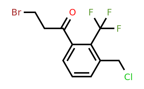1805914-83-3 | 3-Bromo-1-(3-(chloromethyl)-2-(trifluoromethyl)phenyl)propan-1-one
