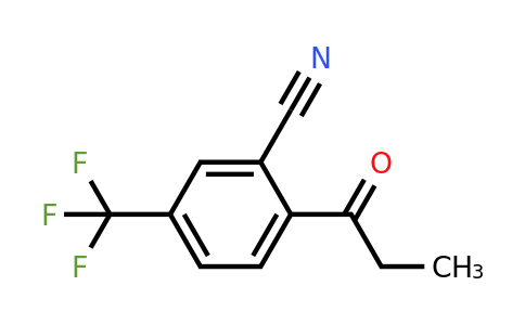 1805916-28-2 | 2-Propionyl-5-(trifluoromethyl)benzonitrile