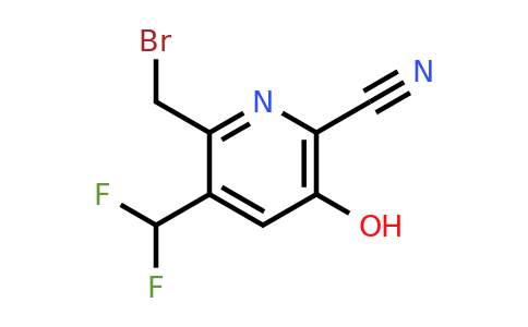2-(Bromomethyl)-6-cyano-3-(difluoromethyl)-5-hydroxypyridine