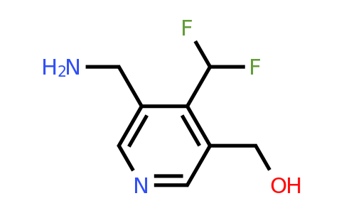 3-(Aminomethyl)-4-(difluoromethyl)pyridine-5-methanol