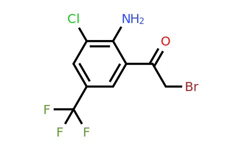 1805927-52-9 | 2'-Amino-3'-chloro-5'-(trifluoromethyl)phenacyl bromide