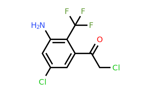1805927-80-3 | 3'-Amino-5'-chloro-2'-(trifluoromethyl)phenacyl chloride