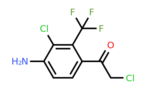 1805927-85-8 | 4'-Amino-3'-chloro-2'-(trifluoromethyl)phenacyl chloride