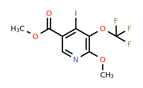 1805927-96-1 | Methyl 4-iodo-2-methoxy-3-(trifluoromethoxy)pyridine-5-carboxylate