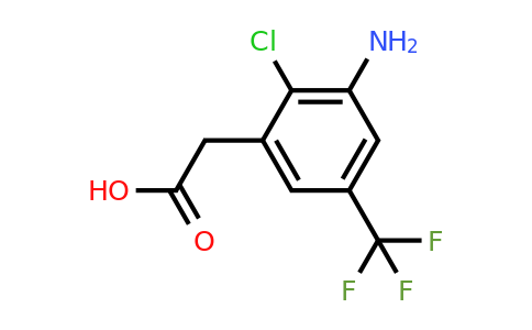 1805928-08-8 | 3-Amino-2-chloro-5-(trifluoromethyl)phenylacetic acid