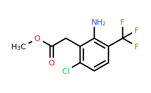 1805928-24-8 | Methyl 2-amino-6-chloro-3-(trifluoromethyl)phenylacetate