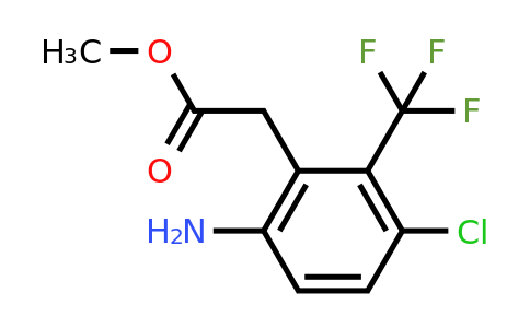1805928-29-3 | Methyl 6-amino-3-chloro-2-(trifluoromethyl)phenylacetate