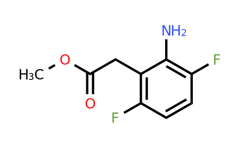 1805930-77-1 | Methyl 2-amino-3,6-difluorophenylacetate