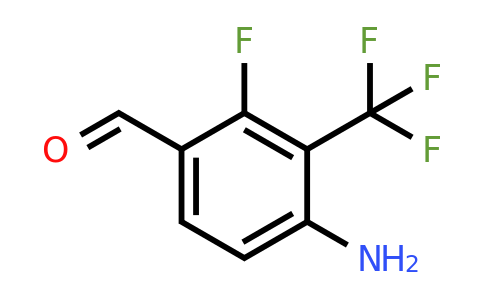 1805931-45-6 | 4-Amino-2-fluoro-3-(trifluoromethyl)benzaldehyde