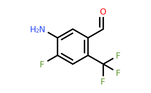 1805931-47-8 | 5-Amino-4-fluoro-2-(trifluoromethyl)benzaldehyde