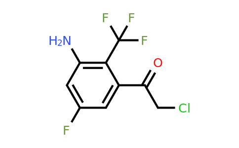 1805932-46-0 | 3'-Amino-5'-fluoro-2'-(trifluoromethyl)phenacyl chloride